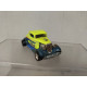 FORD 1934 COUPE PRO STREET 34 YELLOW 1:64 HOT WHEELS MALAYSIA NO BOX