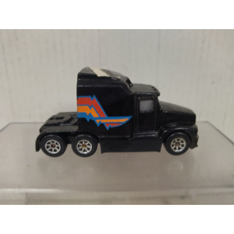 KENWORTH BIG RIG BLACK 1:64 HOT WHEELS MALAYSIA NO BOX