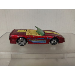 CHEVROLET CORVETTE C4 CONVERTIBLE CUSTOM 1:64 HOT WHEELS MALAYSIA NO BOX