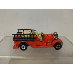 OLD NUMBER 5 FIRE DPT (2) 1:64 HOT WHEELS MALAYSIA VINTAGE NO BOX