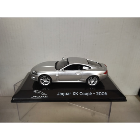 JAGUAR XK 2006 COUPE SILVER SUPERCARS 1:43 SALVAT IXO