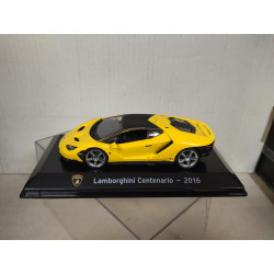 LAMBORGHINI CENTENARIO 2016 YELLOW SUPERCARS 1:43 SALVAT IXO