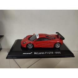 MCLAREN F1 GTR 1995 RED/ORANGE SUPERCARS 1:43 SALVAT IXO