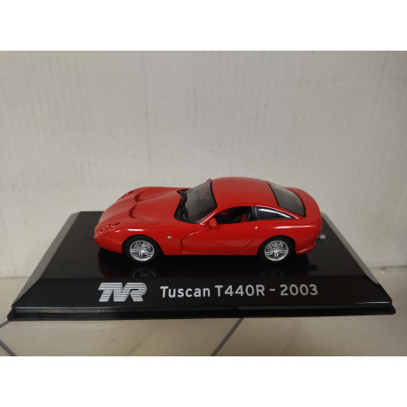 TVR T440R 2003 RED SUPERCARS 1:43 SALVAT IXO