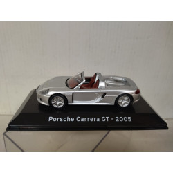 PORSCHE 911 CARRERA GT 2005 SILVER SUPERCARS 1:43 SALVAT IXO