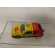 PEUGEOT 205 GTi CHRONO YELLOW/RED 1:53/apx 1:64 MAJORETTE 281 NO BOX