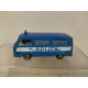 VOLKSWAGEN T2 SAMBA POLICE BLUE 1:60/apx 1:64 MAJORETTE 244 NO BOX