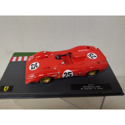 FERRARI 312 P 1969 12 H SEBRING ANDRETTI-AMON 1:43 FERRARI RACING IXO