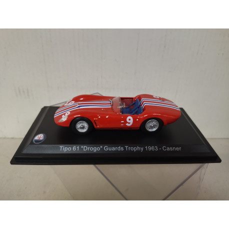 MASERATI TIPO 61 DROGO GUARDS TROPHY 1963 CASNER 1:43 LEO MODELS