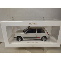 RENAULT 5 1989 GT TURBO PHASE II PANDA WHITE 1:18 NOREV 185206 NV