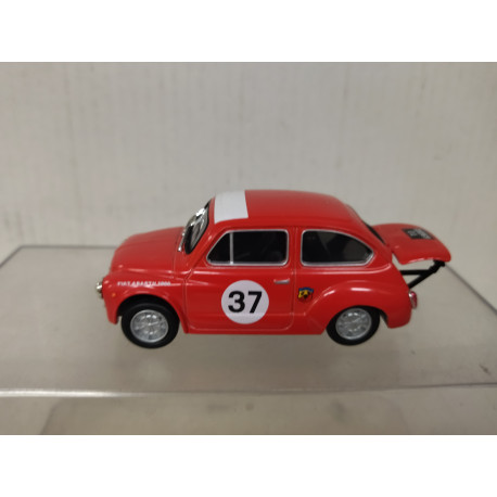 FIAT ABARTH 1000 JUNCOSA 1963 RED n37 1:43 SALVAT SOLIDO NO BOX