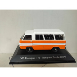 IME RASTROJERO F 71 1974 TRANSPORTE ESCOLAR ARGENTINA 1:43 SALVAT IXO