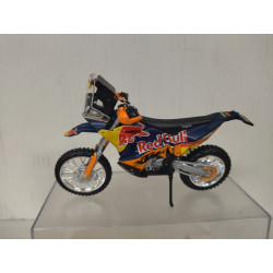 KTM 450 RALLY 2019 RALLY DAKAR RED BULL MOTO/BIKE 1:18 BBURAGO