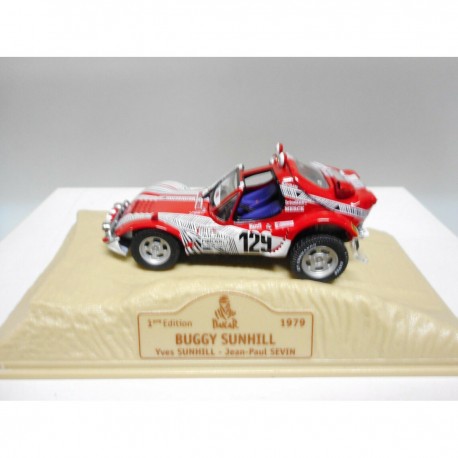 BUGGY SUNHILL DAKAR 1979 n129 SUNHILL HACHETTE NOREV 1/43