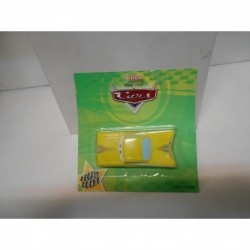 CARS DISNEY YELLOW CAR MATTEL