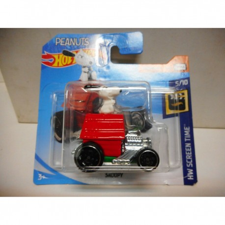 TV & CINE SNOOPY PEANUTS HOT WHEELS 1/64