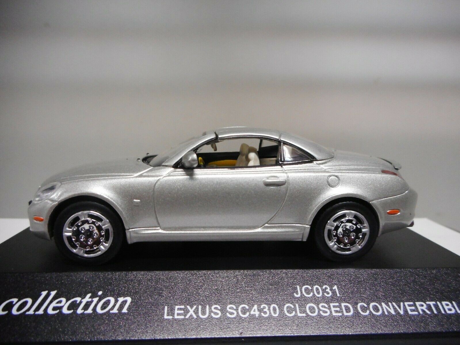 LEXUS SC430 CLOSED CONVERTIBLE J-COLLECTION 1:43 - BCN STOCK CARS