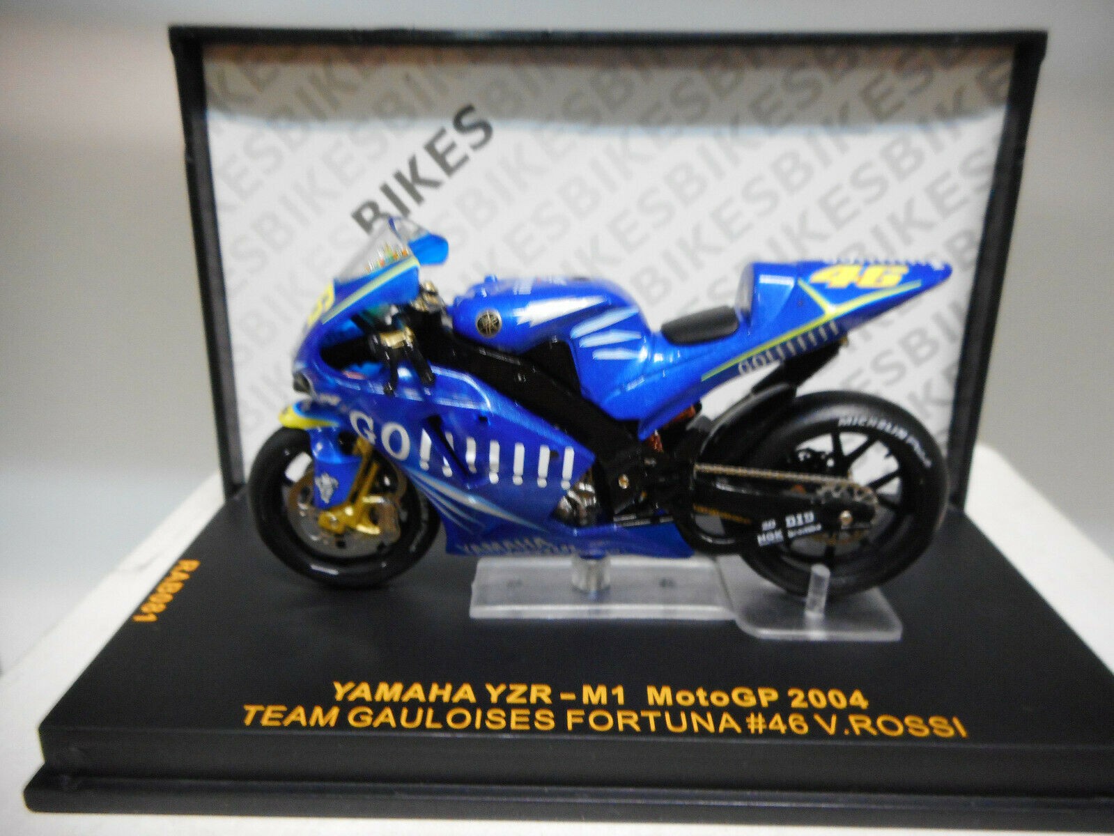 YAMAHA YZR-M1 MOTO GP 2004 n46 VALENTINO ROSSI TEAM GAULOISES