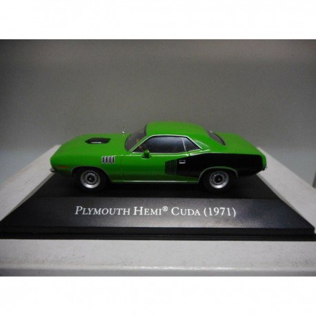 PLYMOUTH HEMI CUDA 1971 AMERICAN CARS ALTAYA IXO 1:43 NO MAGAZINE