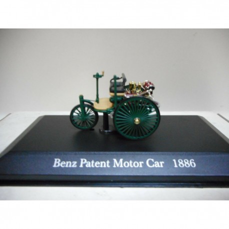 BENZ PATENT MOTOR CAR 1886 DeAGOSTINI IXO 1:43