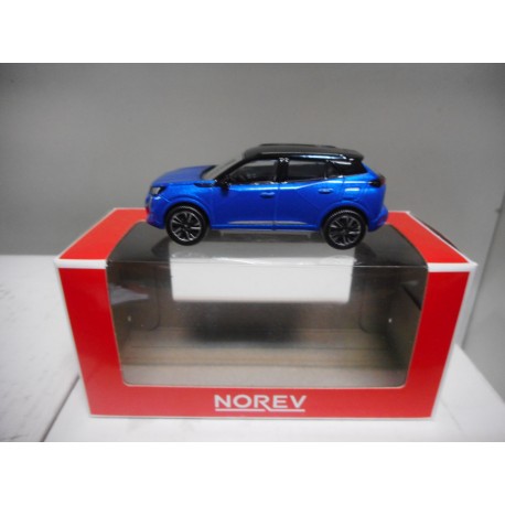 PEUGEOT 2008 BLEU 2020 NOREV 3 INCHES