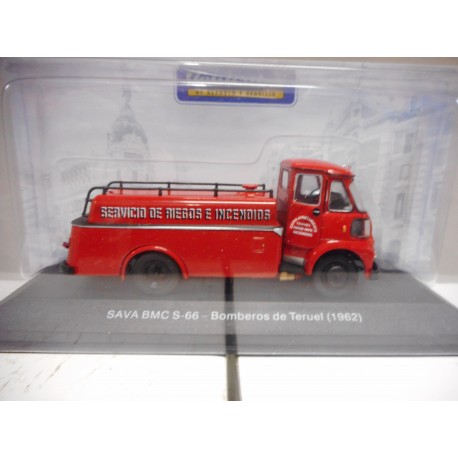 SAVA BMC S-66 BOMBEROS TERUEL 1962 SERVICIOS SALVAT 1:43