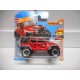 JEEP WRANGLER 2017 RED, GREY HOT WHEELS 1:64