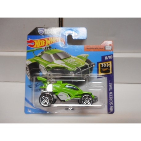 OCTANE (GREEN) ROCKET LEAGUE VIDEOGAME HOT WHEELS 1:64