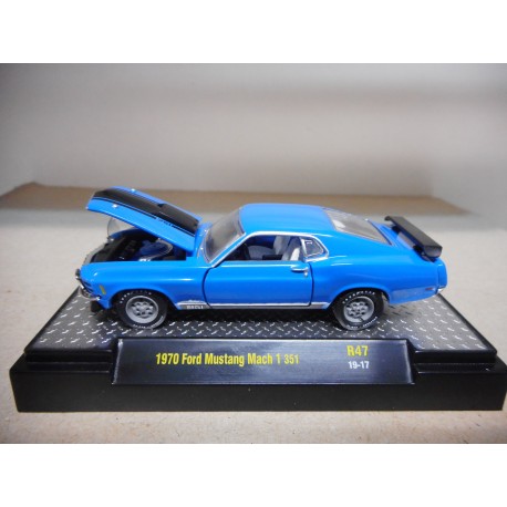 FORD MUSTANG MACH 11970 M2 MACHINES 1:64