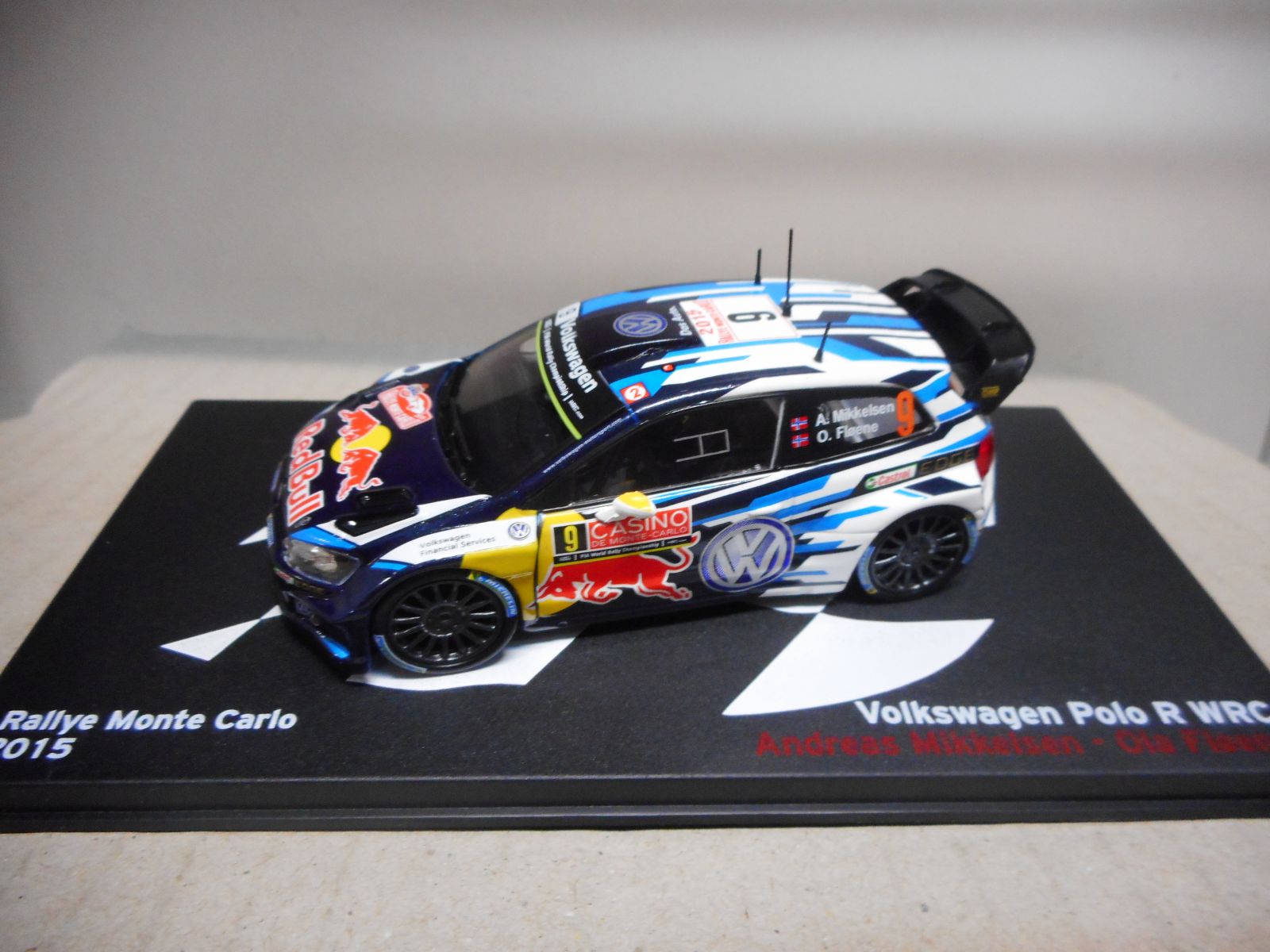 7,500円VW  POLO  R WRC  モンテカルロラリー2015  1/43 新品