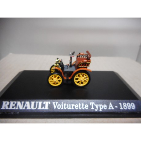 RENAULT VOITURETTE TYPE A 1899 HACHETTE 1:43