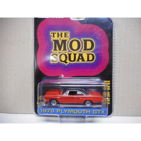 HOLLYWOOD THE MOD SQUAD 1970 PLYMOUTH GTX 1:64 GREENLIGHT