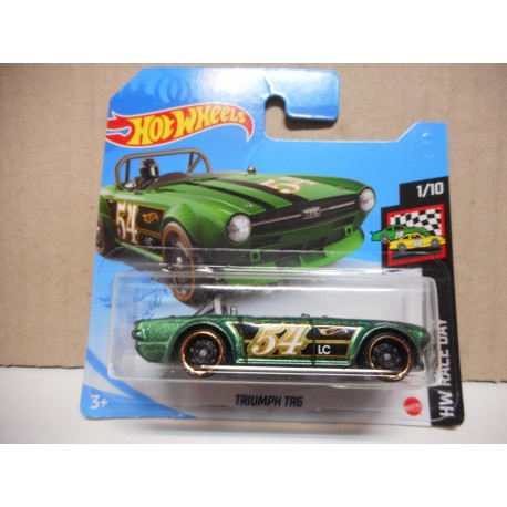 TRIUMPH TR6 HOT WHEELS 1:64