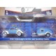 VOLKSWAGEN BEETLE & TEARDROP TRAILER 1948 GREENLIGHT 1:64