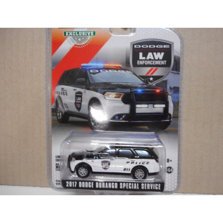 US POLICE DODGE DURANGO ESCOGER/CHOOSE/CHOISIR 1:64 GREENLIGHT