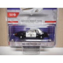 US POLICE FORD MUSTANG SSP CALIFORNIA 1:64 GREENLIGHT