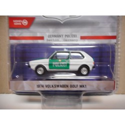 POLICE VOLKSWAGEN GOLF 1 BERLIN, GERMANY 1:64 GREENLIGHT