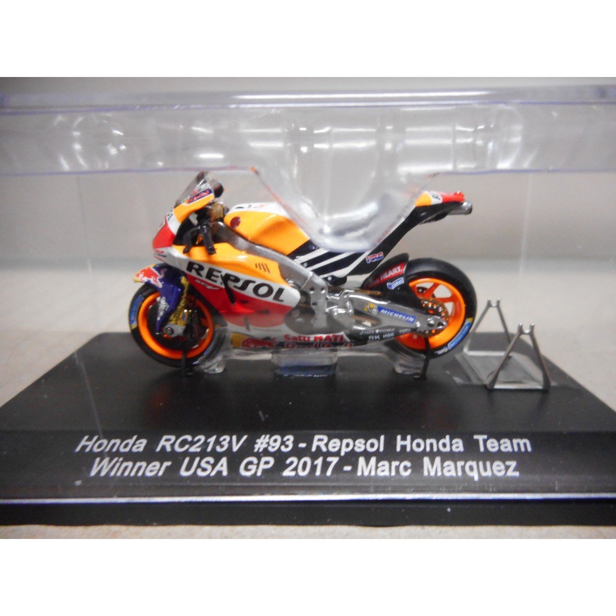 Honda Rc213v N93 M Marquez Win Usa Gp 17 1 43 Spark M n Stock Cars