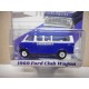 US POLICE EMERGENCY FORD CLUB WAGON 1969 1:64 GREENLIGHT