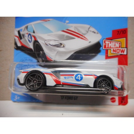 FORD GT 2017 THEN & NOW 1:64 HOT WHEELS