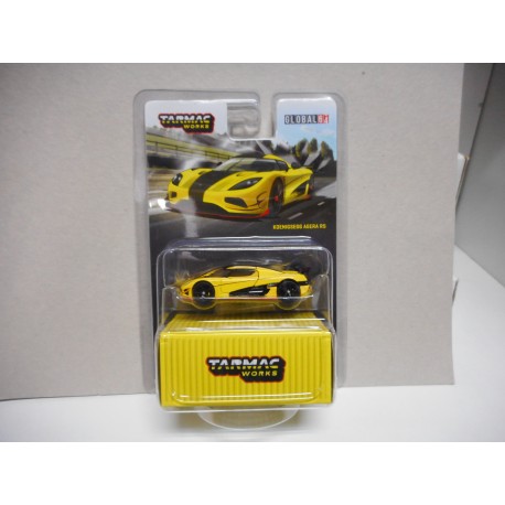 KOENIGSEGG AGERA RS YELLOW 1:64 TARMAC