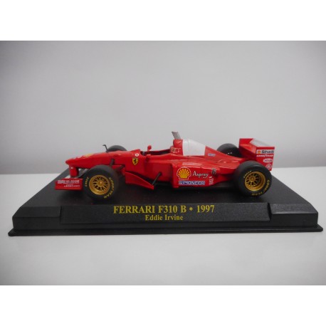 FERRARI F310 B 1997 IRVINE FORMULA F1 1:43 ALTAYA IXO HARD BOX EX PRIVADO