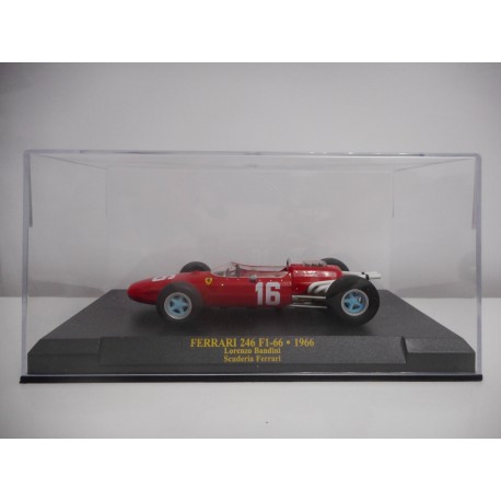 FERRARI 246 F1-66 1966 BANDINI FORMULA F1 1:43 ALTAYA IXO HARD BOX EX PRIVADO