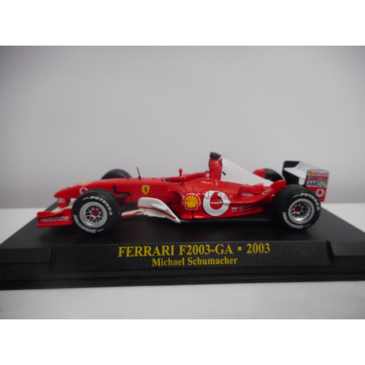 FERRARI F2003-GA F1 2003 SCHUMACHER FORMULA F1 1:43 ALTAYA IXO