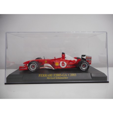 FERRARI F2003-GA F1 2003 SCHUMACHER FORMULA F1 1:43 ALTAYA IXO HARD BOX EX PRIVADO