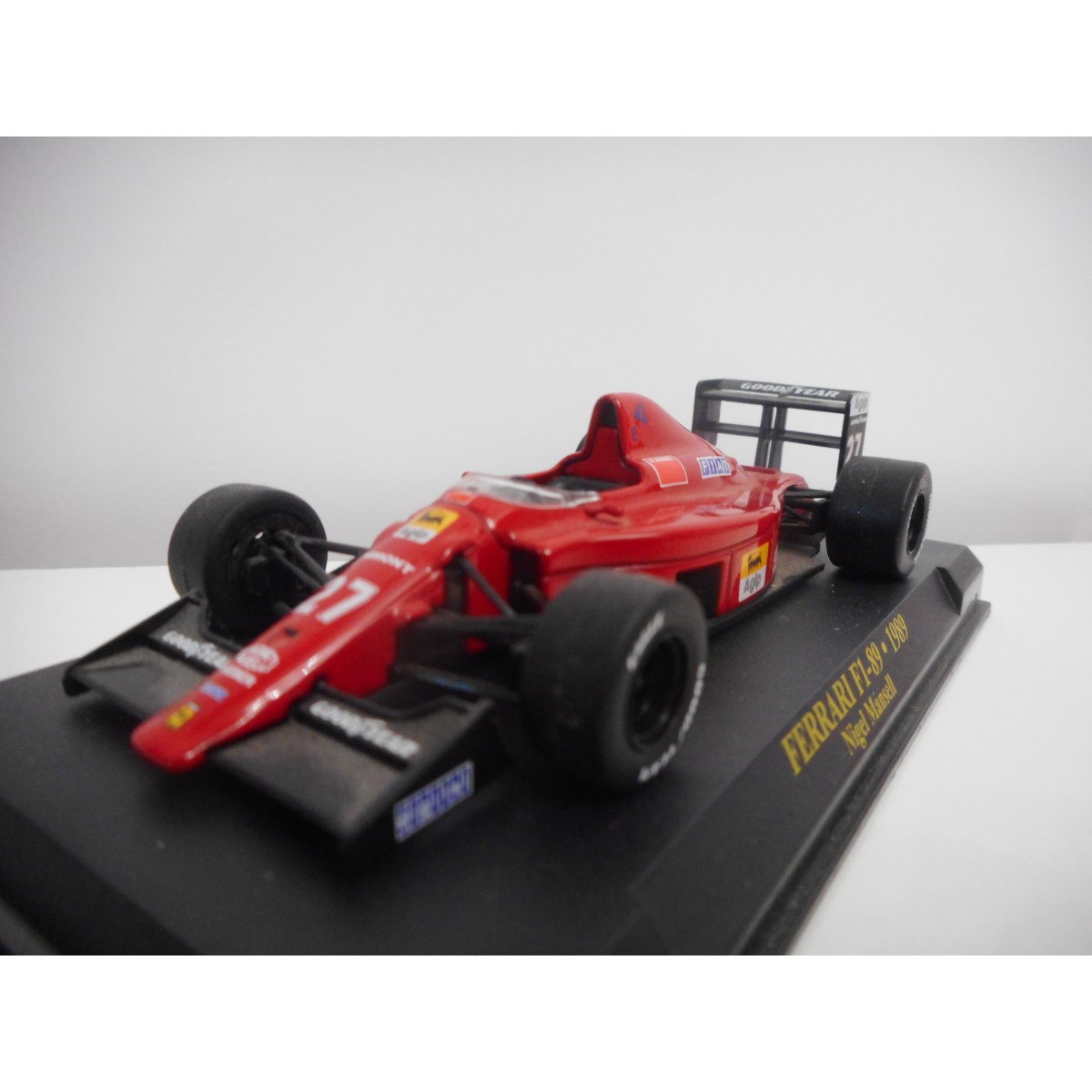 Ferrari F1-89 F1 1989 Mansell Formula F1 1:43 Altaya Ixo Hard Box Ex 