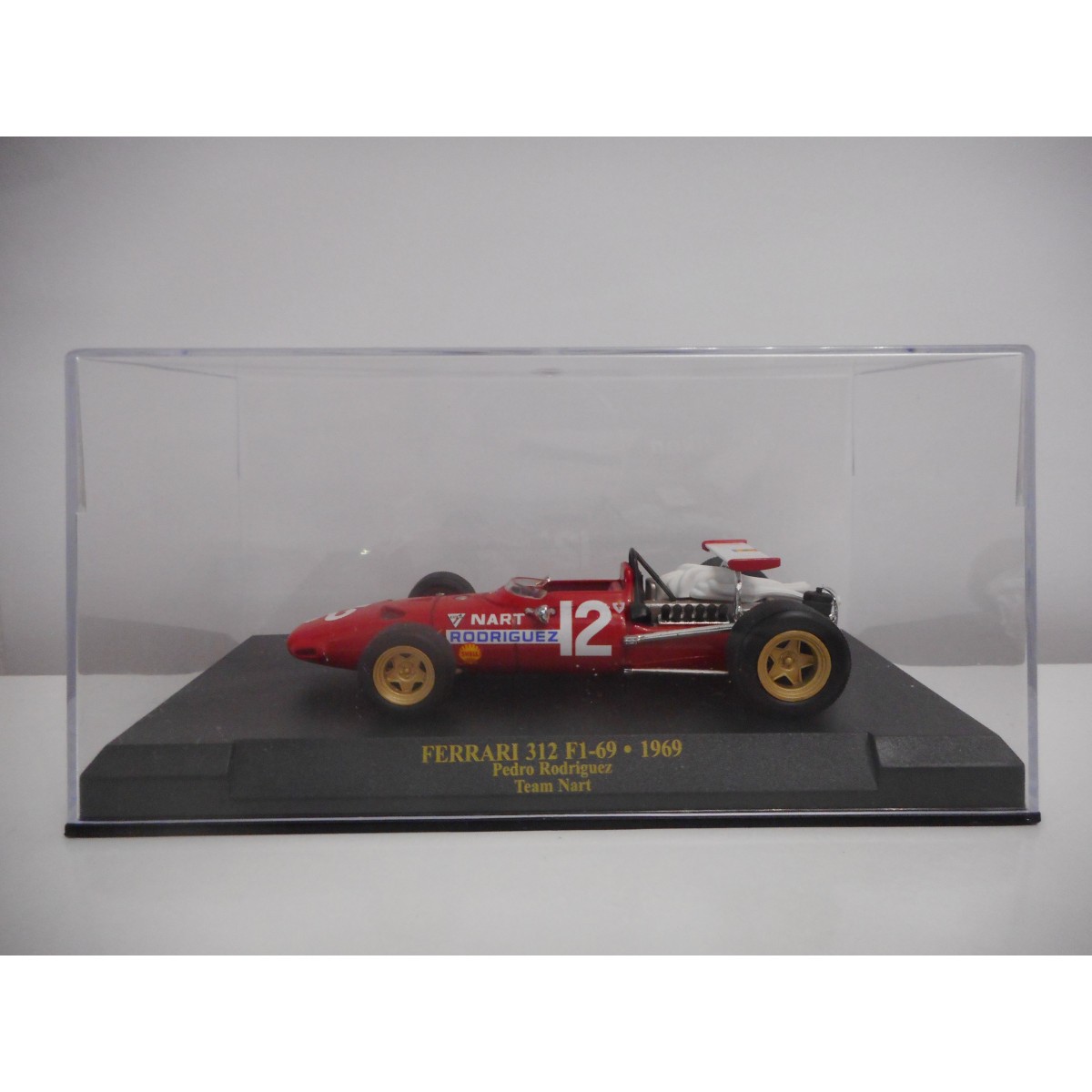 FERRARI 312 F1 1969 RODRIGUEZ FORMULA F1 1:43 ALTAYA IXO HARD BOX EX  PRIVADO - BCN STOCK CARS