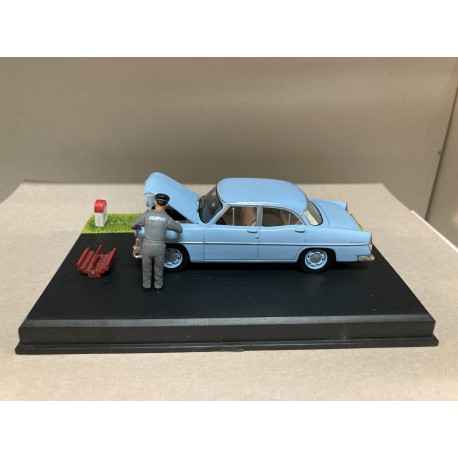 SIMCA TRIANON ROUTE BLEUE 1:43 ALTAYA IXO EX COL PRIVADO