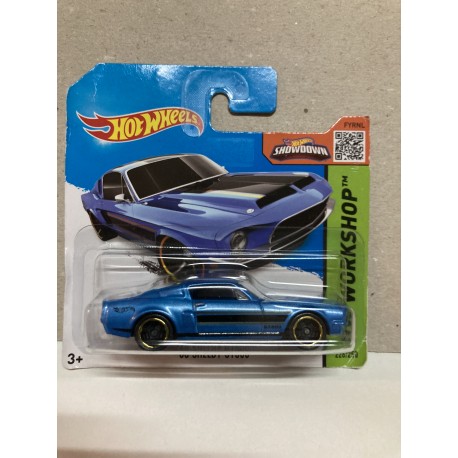 SHELBY GT-500 1968 WORKSHOP 1:64 HOT WHEELS