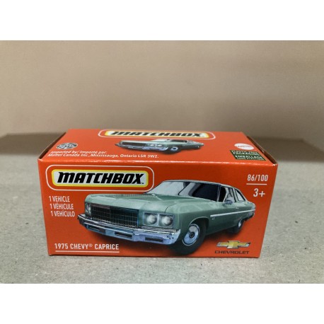 CHEVROLET CAPRICE 1975 ESCOGER/CHOOSE/CHOISIR 1:64 MATCHBOX